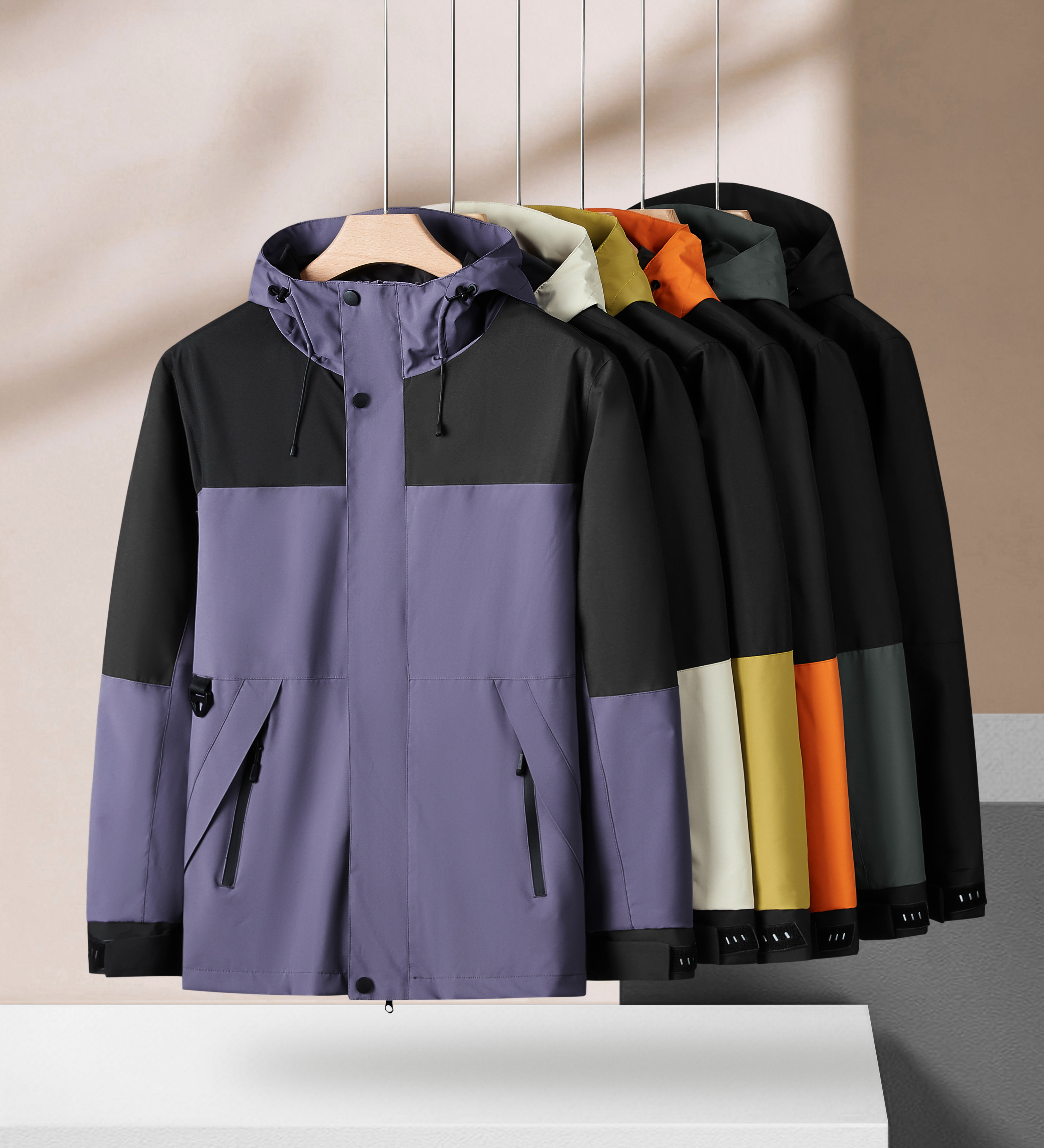 JC-M9 3-in-1-Graphen-Bergjacke
